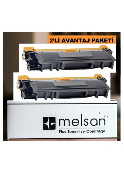 Melsan Brother Mfc-l2700dw, Mfc-l2705dw Toner 2li Paket 2600 Sayfa Uyumlu