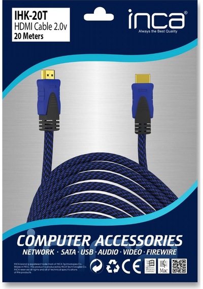 Inca 20metre Ihk-20t Hdmı Kablo 2.0v 4k 60hz-211872