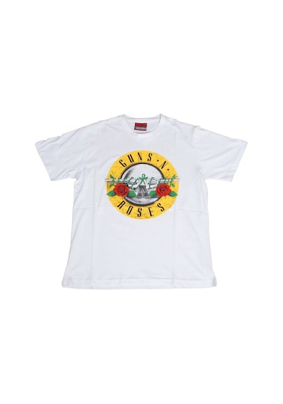 Guns N Roses Tişört Beyaz Çok Renkli