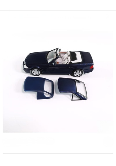 Norev 1:18 Mercedes Benz 1998 500 Sl R129 Facelift Lacivert Model Araba