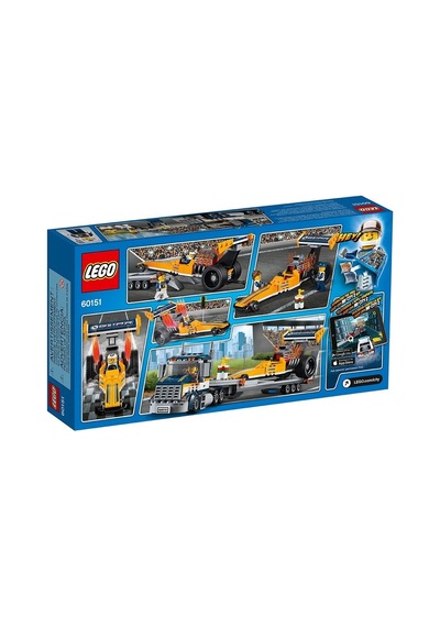 LEGO® City 60151 Dragster Nakliye Araç 333 Parça