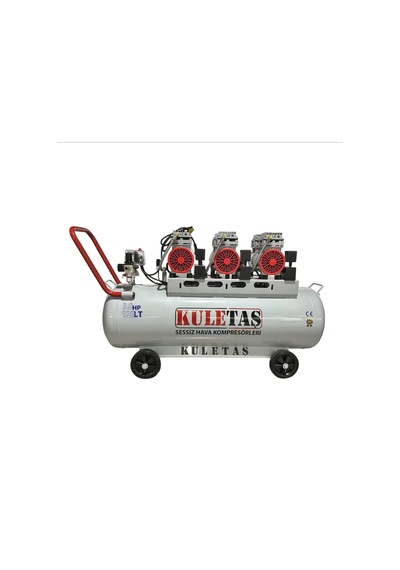 Kuletaş 120 Litre 3 Hp Alüminyum Tanklı Sessiz Hava Kompresörü