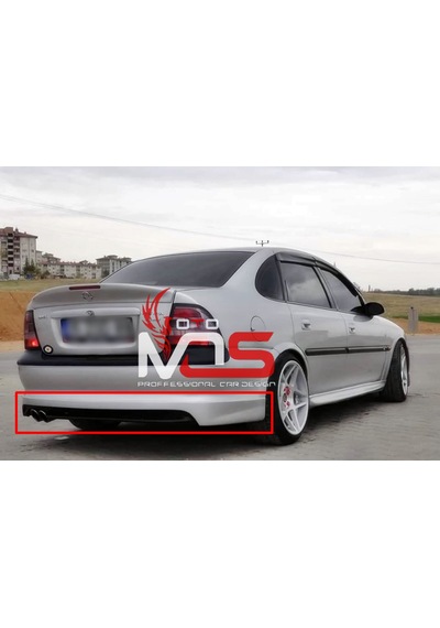 Opel Vectra B Makyajsız Arka Tampon Eki Yeni Fiberglass Boyasız