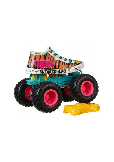 Hot Wheels Monster Trucks Canavar Kamyon Arabalar - Sneakerhead Çok Renkli