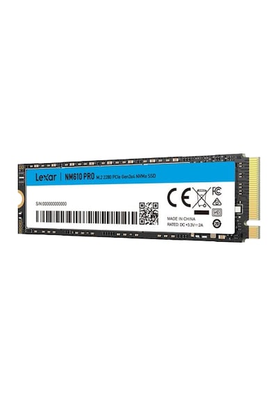 Lexar 500gb Nm610pro Pcıe Gen3 X4 M.2 2280 Ssd 3000-1700mb