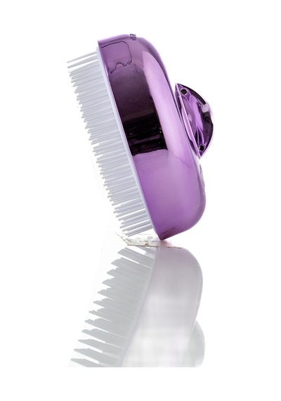Proco Beauty Premium Shıny Kendini Temizleyen Aynalı Saç Fırçası - Compact Detangling To Go