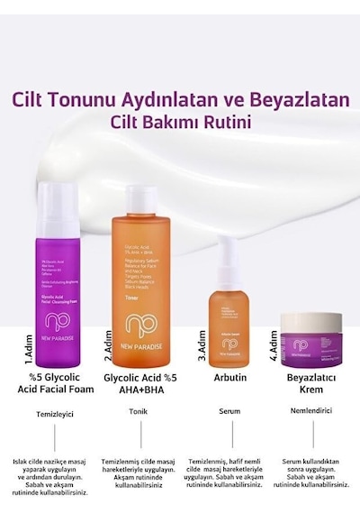 New Paradise Genital Beyazlatıcı Krem 50 Ml