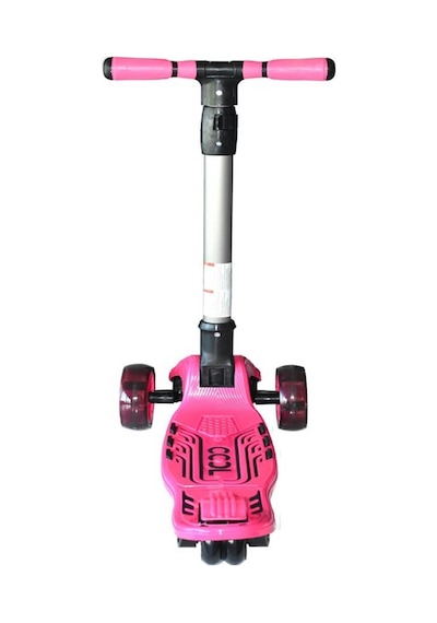 Furkan Toys Cool Wheels 6+ Yaş Maxi Twist Işıklı Katlanabilir Scooter
