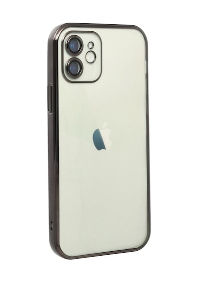 Apple iPhone Uyumlu  11 Uyumlu Kılıf Lensli Silikon - Siyah