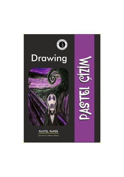 DreamArt Galery Pastel Çizim Defteri 14.8x21.0mm A5 Çizim Defteri