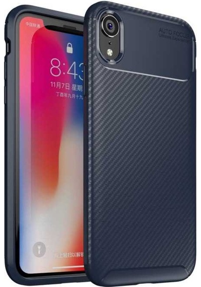 Apple Uyumlu iPhone XR 6.1 Kilif Karbon Silikon Case 359767775