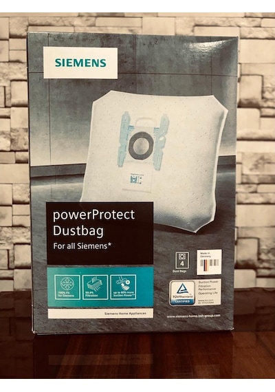Siemens Uyumlu G Tipi Elektrikli Süpürge Bez Toz Torbası