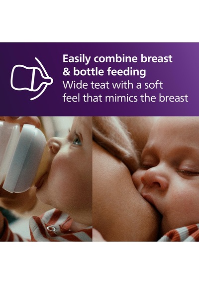 Philips Avent Doğal Tepkili Biberon Emziği, 2 Li Paket, 6 Ay+, 5