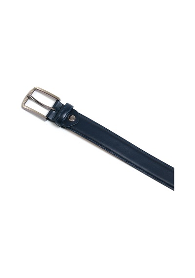 Lacivert Erkek F-034-00 Grande Klasik Kemer Genişlik 3.5 Cm