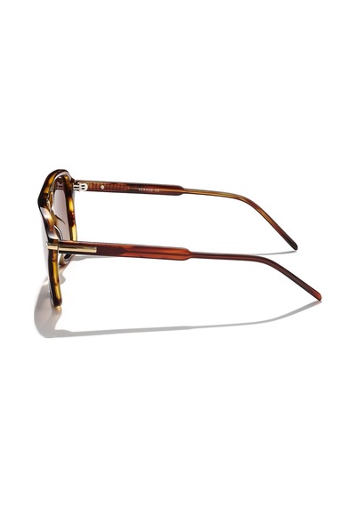 Hermod Old2090s-c3-53 Polarize Unisex Güneş Gözlüğü Kahverengi