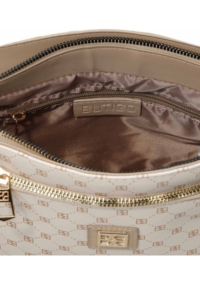 Butigo Mng Klsk Yenı Cprz 4fx Ekru Multı Kadın Çapraz Çanta