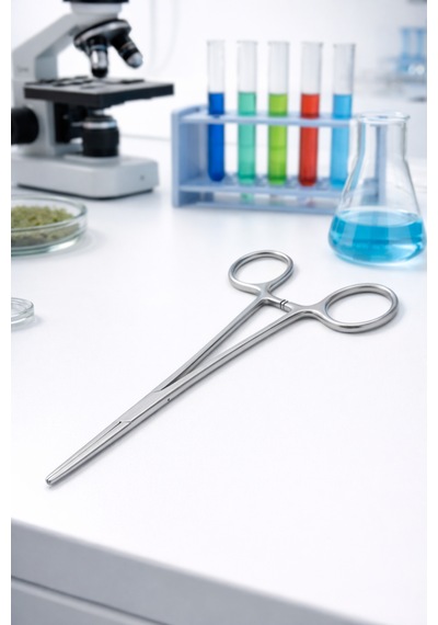 Hemostatik Pens Düz 20 Cm Paslanmaz