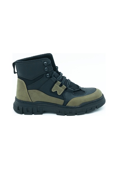 +7 Cm Boy Uzatan Gizli Topuklu Army Tarz Bilek Boy Erkek Bot 001