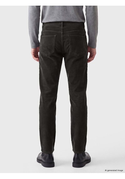 Lcwaıkıkı Classic Haki Regular Fit Kadife Erkek Chino Pantolon