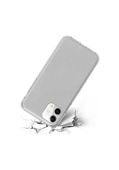 Apple Uyumlu iPhone 12 Kılıf Zore Enjoy 360 Derece Tam Kaplayan Silikon Renksiz