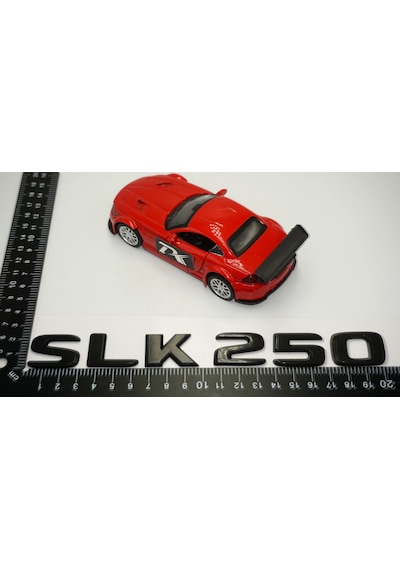 SLK 250 Bagaj Parlak Siyah ABS 3M 3D Yazı Logo