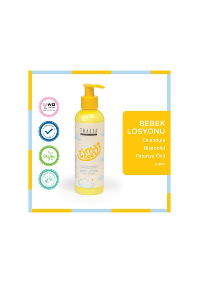 Thalia Calendula & Papatya Özlü Nemlendiricili Bebek Losyonu 200ml