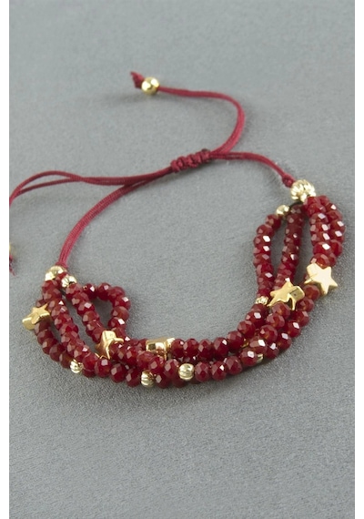 Bay 4'lü Karışık Kristal Bileklik Najmaddin Standart 80375880