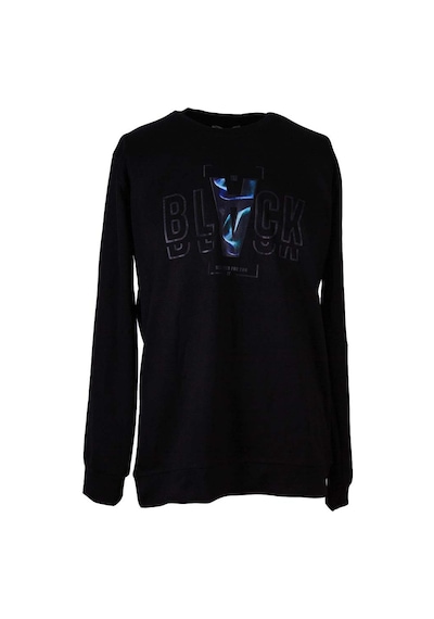 Trender Black Baskı Modal Octavian Siyah Erkek Sweatshirt 26yg08000056 Siyah