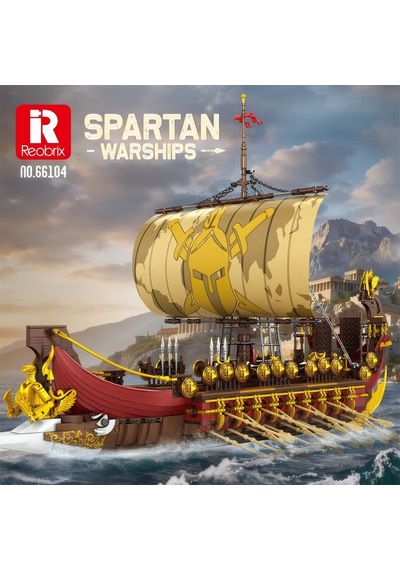 Reobrix Spartan Warship 66104 Brick Yapım Seti