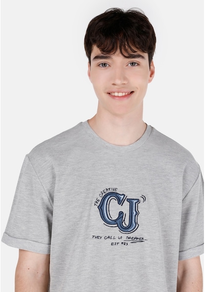Colin's Colins Normal Kesim Bisiklet Yaka Baskılı Gri Erkek Kısa Kol Tişört Cl1071732 Cl1071732 Q1.v1 Mga Gri Melanj Colin's Colins Normal Kesim Bisiklet Yaka Baskılı Gri Erkek Kısa Kol Tişört Cl1071732 Cl1071732 Q1.v1 Mga Gri Melanj