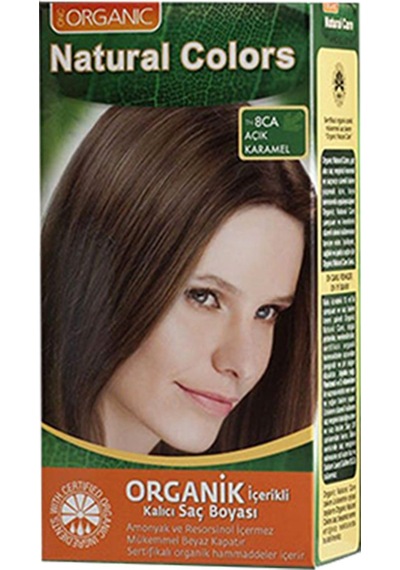 Organıc Natural Colors Saç Boyası 8Ca Açık Karamel (140096878)