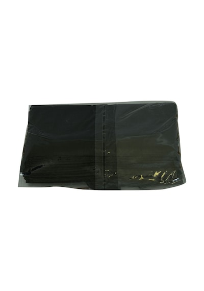 Orta Boy Atlet Geri Dönüşüm Granül Çanta Poşet 47x27 Cm Kalın Siyah 1000 Gr 1 Paket Poşet