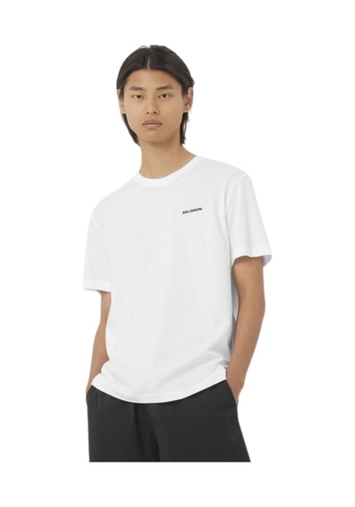 Salomon Salomon Logo Tee M 103 Beyaz