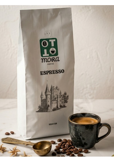 Ottomora Espresso Çekirdek Kahve 1000 Gr 1 Kg - Professional Blend Çekirdek Kahve
