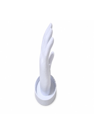El Şeklinde Takı Standı 16 Cm Yüzük, Bileklik, Kolye Ve Saat Organizeri Takı Sergileme Standı .