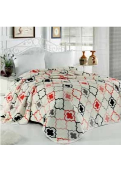Mink Lacasa Lüks Vizon Battal Boy 1089 Kırmızı Battaniye 200X240 Kırmızı