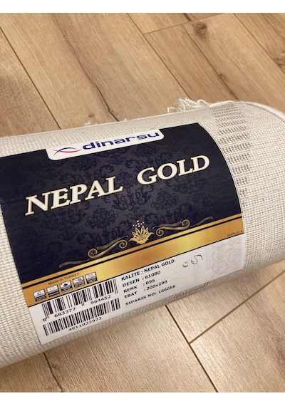 Dinarsu Nepal Delüks %100 Akrilik Salon Halı 200x290+leke Tutmaz