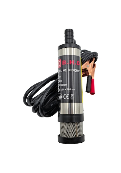 Fixonic B.h.d. Bhd00697 12v Kendinden Emişli Taşınabilir Yakıt/sıvı Yağ Aktarma Mazot Pompası