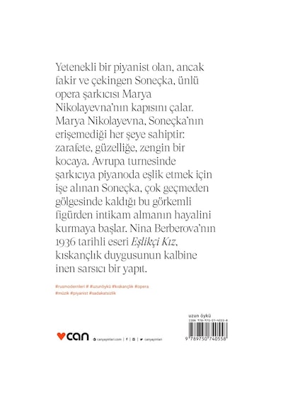 Eşlikçi Kız - Nina Berberova -  Can Yayınları