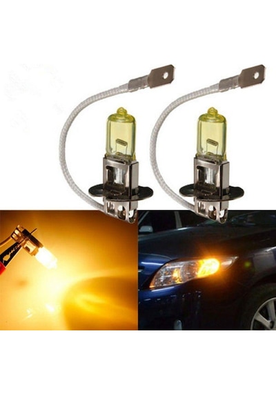 Sentinel H3 Sarı Işık Ampul 12V 55W