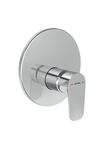 Artema Flow Soft A43318 Mekanik V-Box Sıva Üstü Duş Bataryası Krom
