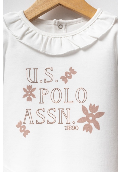 U.S. Polo Assn. Kız Bebek Beyaz Takım 5274-49025 Beyaz