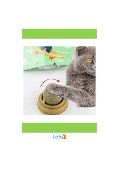 Kedi Otu Oyun Topu 5 Cm Dayanıklı Eğlence
