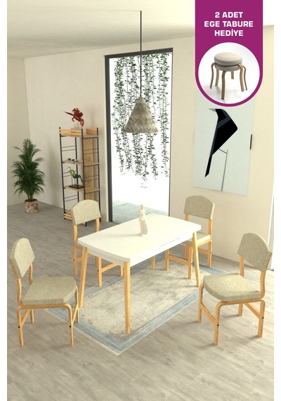 Vilinze Ege Sandalye Avanos Ahşap Mdf Açılır Mutfak Masası Takımı - 70x120+30 Cmtk-avanos-70120ak-nb-ege19n-sigmabeyaz Beyaz Vilinze Ege Sandalye Avanos Ahşap Mdf Açılır Mutfak Masası Takımı - 70x120+30 Cmtk-avanos-70120ak-nb-ege19n-sigmabeyaz Beyaz
