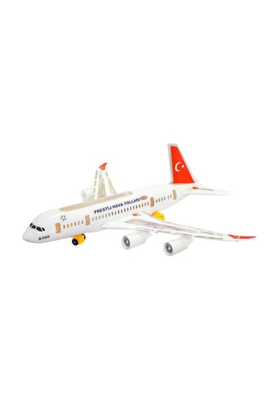 FAB 1505 Işıklı Müzikli Yolcu Uçağı A380 -Pestij
