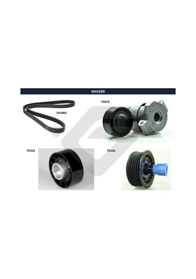 Hutchınson Khv289 Alternatör Gergi Seti Peugeot Boxer-cıtroen Jumper 11 2.2 Hdı 1611281280 -