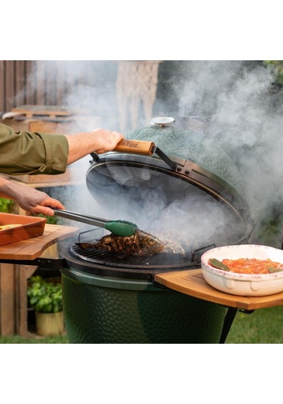 Big Green Egg Ahşap Egg Mates Yan Sehpa Medium