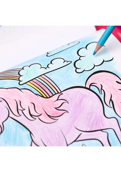 Paper Mate Kuru Boya Kalemi 12'li 124-Pembe