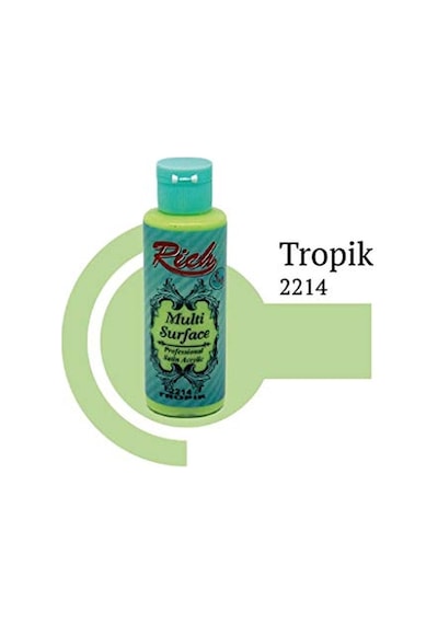 Multi Surface Her Yüzey İçin Akrilik Boya 130 Cc. - 2214 Tropik 0,15 L