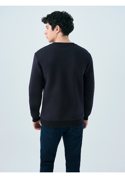 Erkek Sweat Lf2038245 Navy Lacivert